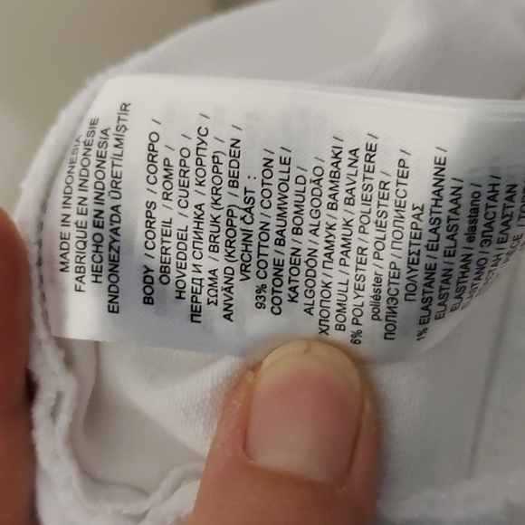 Ralph Lauren white high rise skinny crop jeans - Picture 8 of 8